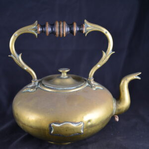 Victorian copper teapot