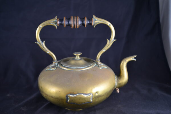 Victorian copper teapot